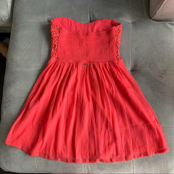 SOLD NWT✨ ROXY Party On Strapless Dress - Picture 5 of 11